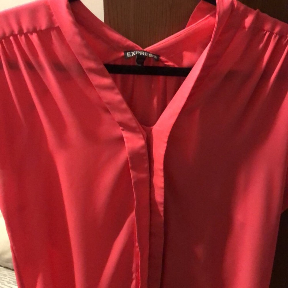 Neon Pink Express Blouse